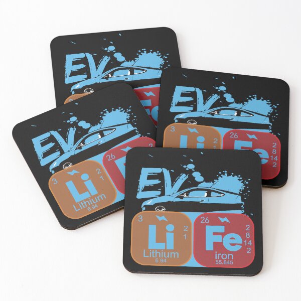 Item preview, Funny EV Car Life Periodic Table Electric Power Vehicles designed and sold by CharJens.