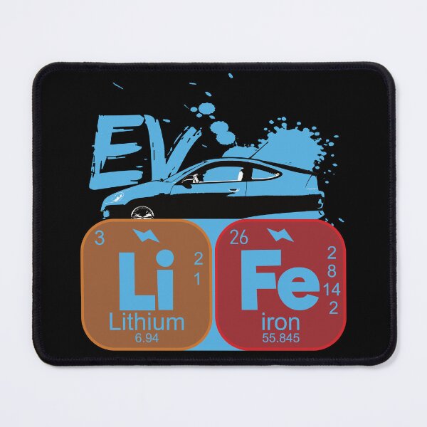 Item preview, Funny EV Car Life Periodic Table Electric Power Vehicles designed and sold by CharJens.