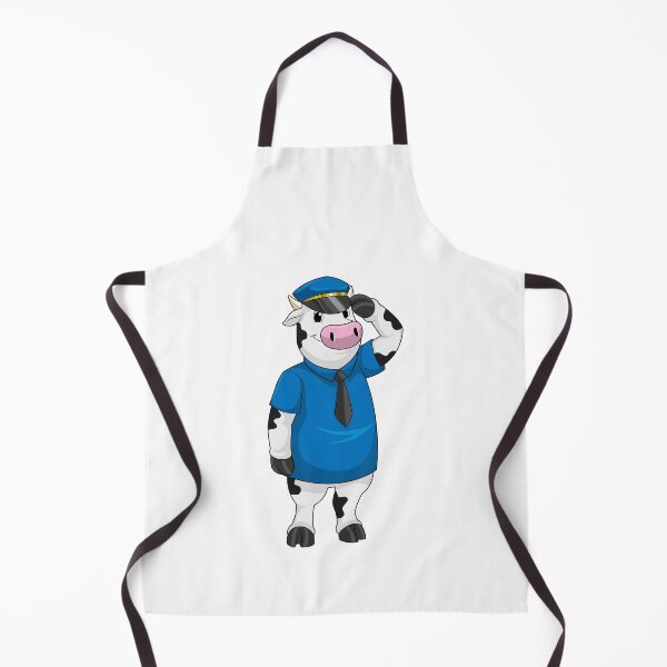 Item preview, Cow as Police officer with Police hat designed and sold by Snabdesign84.