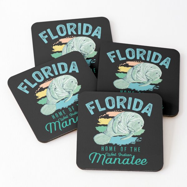 Item preview, Florida Home Of The West Indian Manatee designed and sold by MarkusShirts.