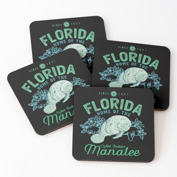 Item preview, Florida Home Of The West Indian Manatee designed and sold by MarkusShirts.
