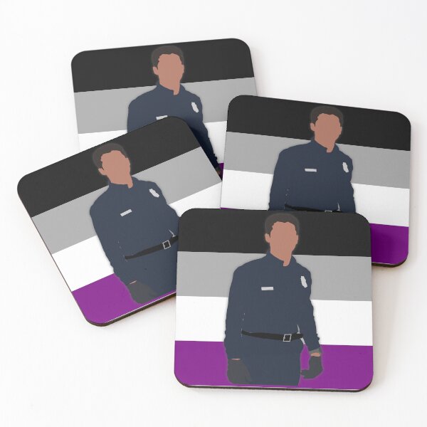 Item preview, Ravi Panikkar Asexual Pride Cutout designed and sold by sadieyuki.