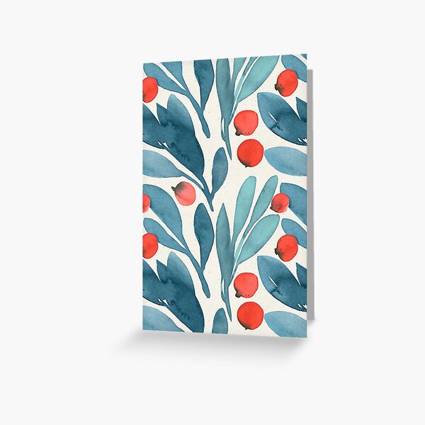 Winterberries Greeting Card