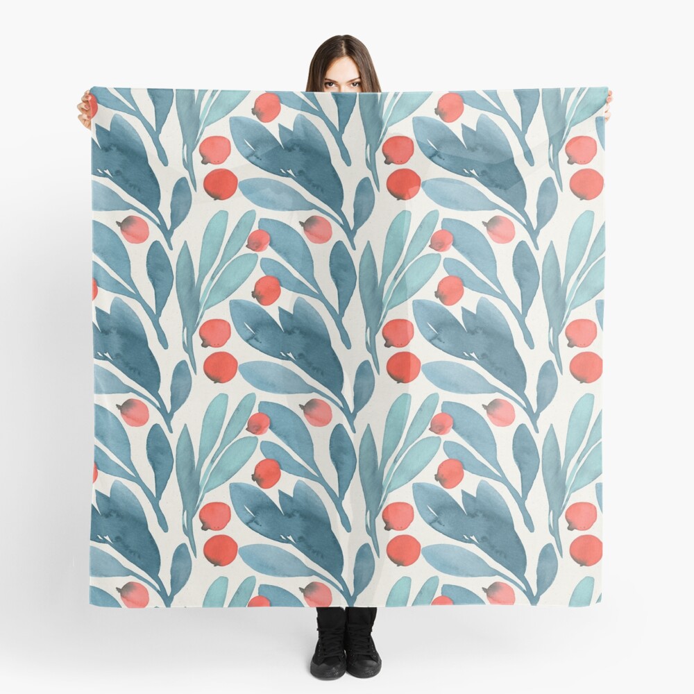 Winterberries Scarf