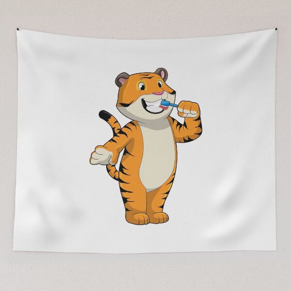 Item preview, Tiger Toothbrush designed and sold by Snabdesign84.