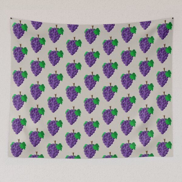 Item preview, Grapes with Agreeable Grey Background designed and sold by FlippinTurtles.