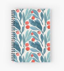 Cuaderno de espiral Winterberries