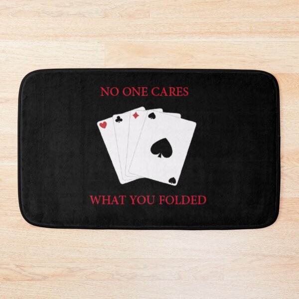 Item preview, NO ONE CARES WHAT YOU FOLDED designed and sold by SHOPBYLM.