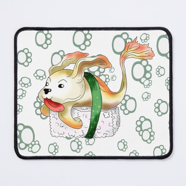 Item preview, kawaii dogfish sushi designed and sold by CuisineCat.
