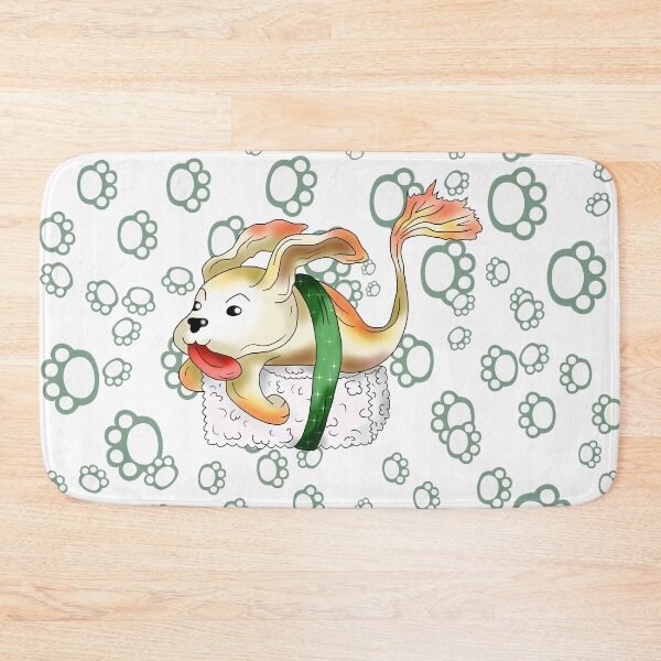 Item preview, kawaii dogfish sushi designed and sold by CuisineCat.