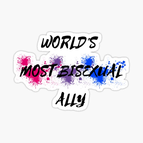 Item preview, World's Most Bisexual Ally designed and sold by LuckyKermit.