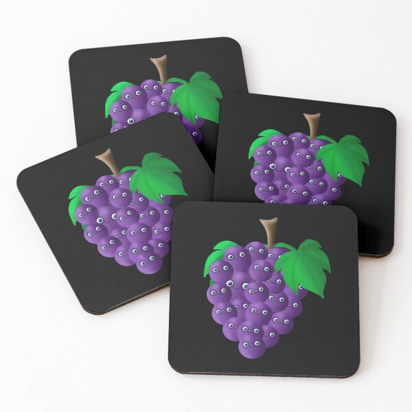 Item preview, Copy of They are Grapes with Black Background designed and sold by FlippinTurtles.