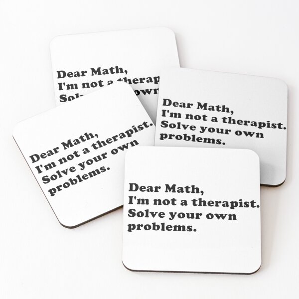 Item preview, Dear Math... designed and sold by Finley Marshall.