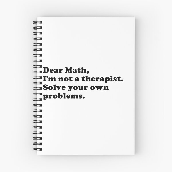 Item preview, Dear Math... designed and sold by Finley Marshall.