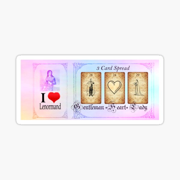 Item preview, I love Lenormand designed and sold by artReall.
