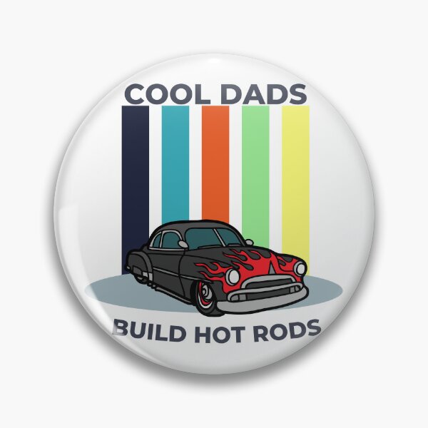 Artikelvorschau, Coole Väter bauen Hot Rods - Retro entworfen und verkauft von Pixelish.