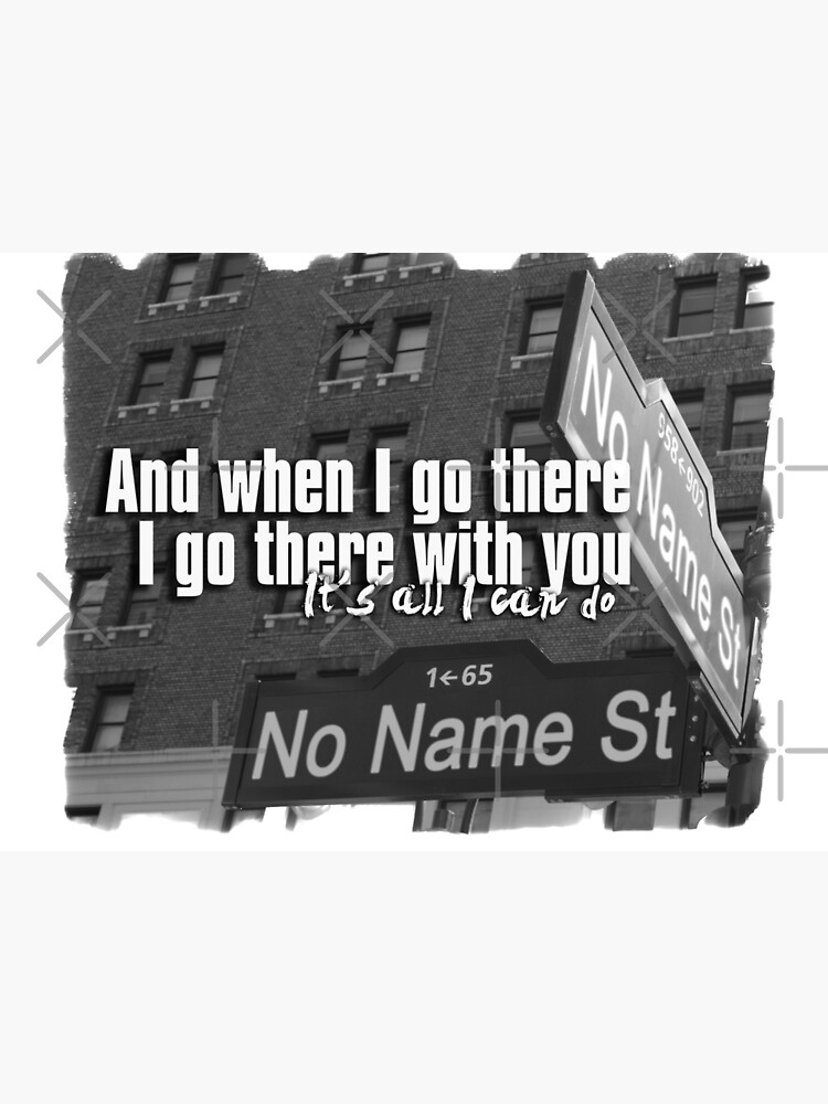 U2 Where The Streets Have No Name Building Art Board Print By Clad63 Redbubble