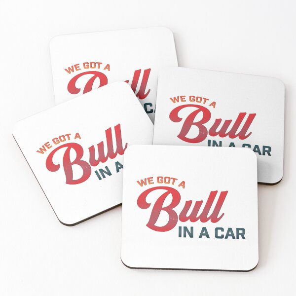 Item preview, Bull in a car designed and sold by katmxc.