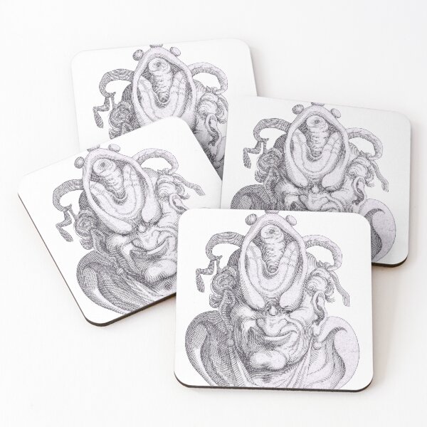 Item preview, Fantasy Grotesque Drawing Creature Purple  Arten van Bolten Unusual Weird Odd Animal  designed and sold by darcijj.