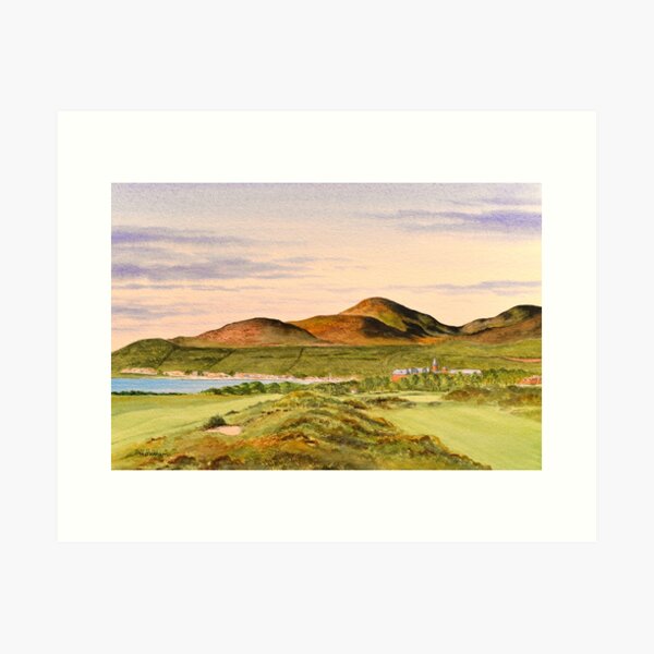Royal County Down Golf Course Art Print
