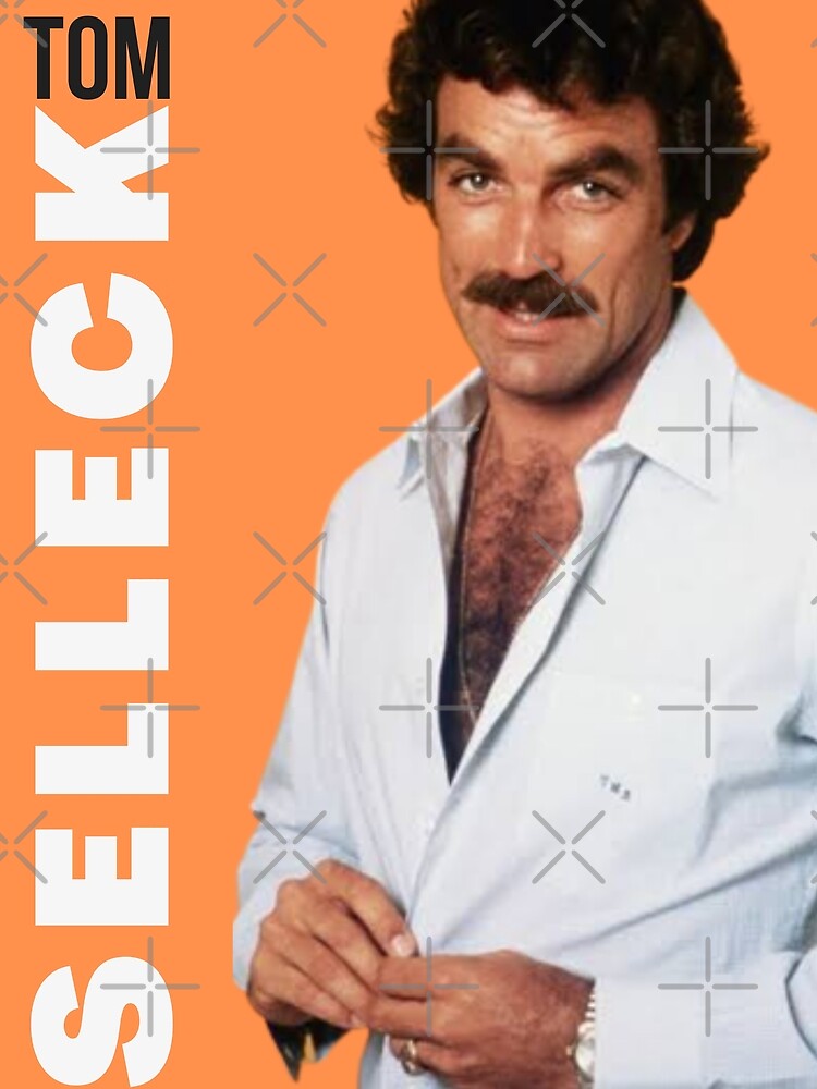 Tom Selleck Vintage Design For Tom Selleck Stickers And T Shirts Poster For Sale By Thugpanda 4179