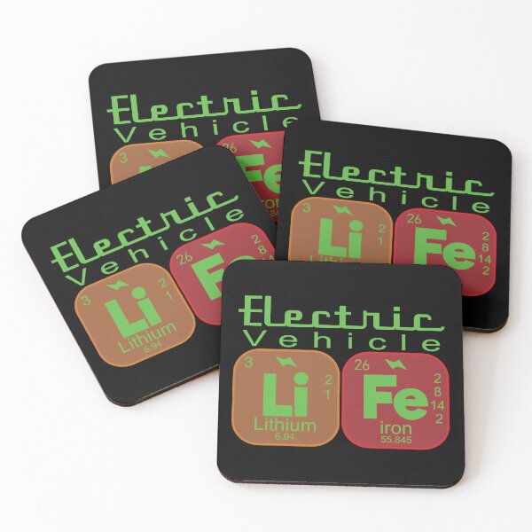 Item preview, Funny EV Car Life Periodic Table Electric Power Vehicles designed and sold by CharJens.