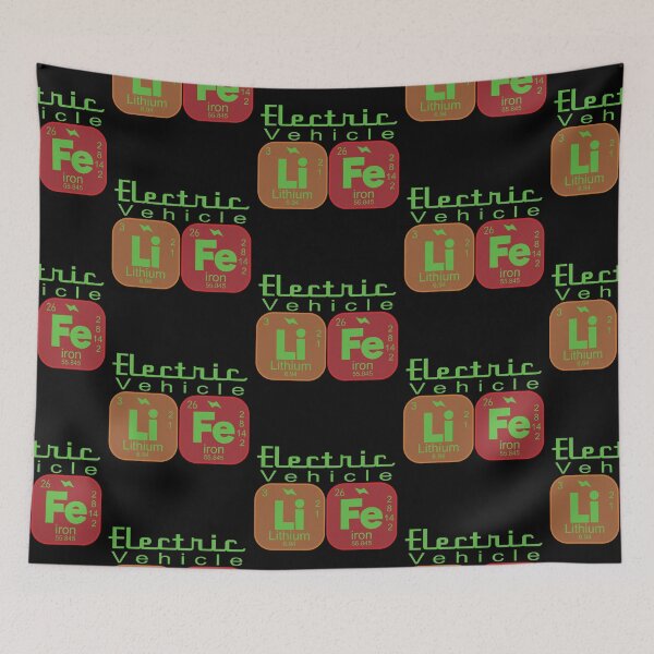 Item preview, Funny EV Car Life Periodic Table Electric Power Vehicles designed and sold by CharJens.
