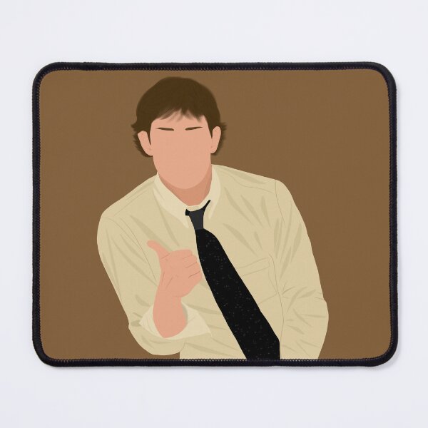 Item preview, Office Jim Thumbs Up Meme Fan Art designed and sold by senaeksi.