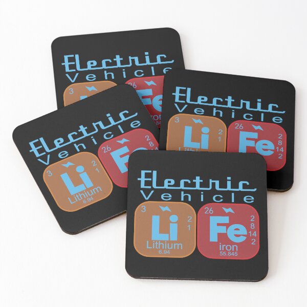 Item preview, Funny EV Car Life Periodic Table Electric Power Vehicles designed and sold by CharJens.