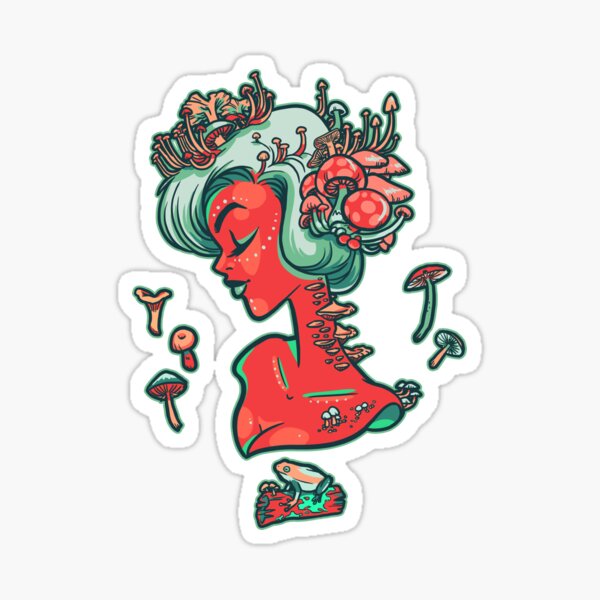 Madamme Mush Sticker