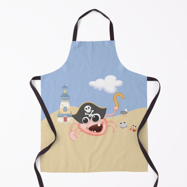 Item preview, Pirate Crab at the Beach designed and sold by darklanterndsn.