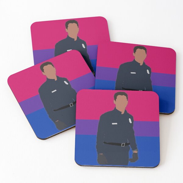 Item preview, Ravi Panikkar Bisexual Pride Cutout designed and sold by sadieyuki.