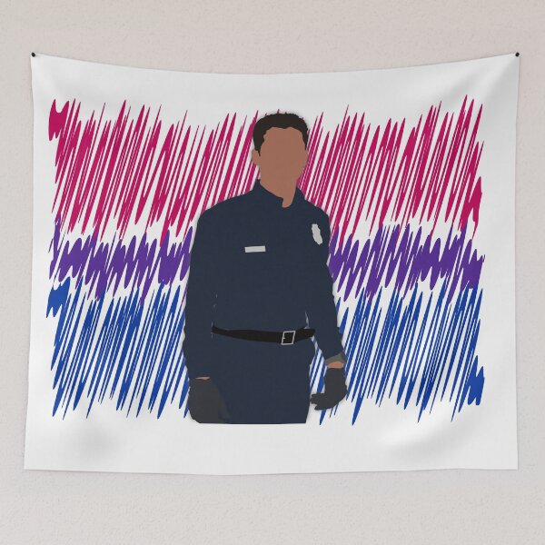 Item preview, Ravi Panikkar Bisexual Pride Cutout designed and sold by sadieyuki.