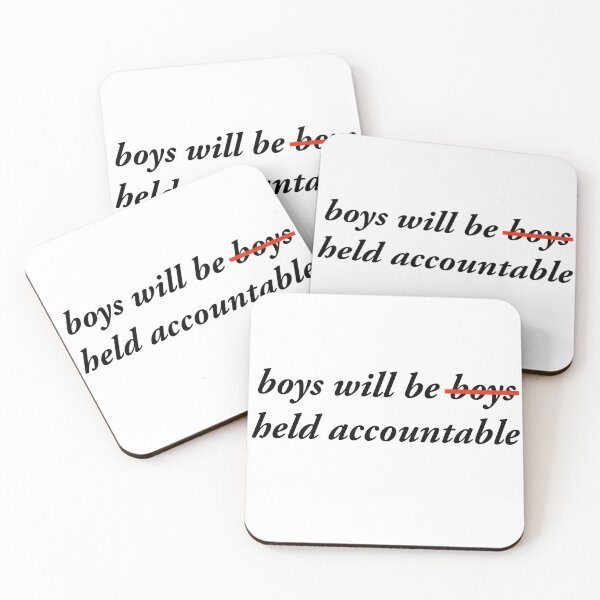 Item preview, boys will be held accountable designed and sold by AlyssaCCastro.