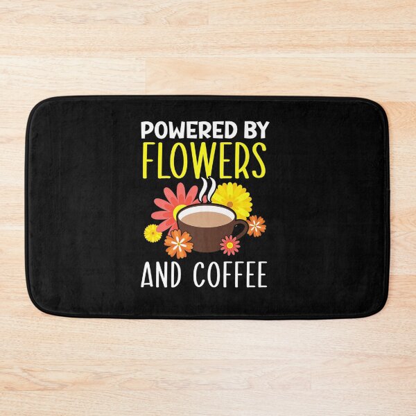 Item preview, POWERED BY FLOWERS AND COFFEE FLORIST FLORAL DESIGNER designed and sold by sobriowslen.