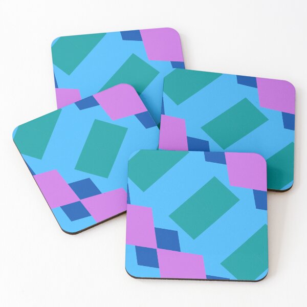 Item preview, Geometric Pattern Block | Modern Design | Pastel Colors designed and sold by The Bubble 1307.