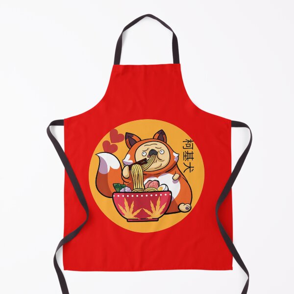 Item preview, funny corgi eating ramen designed and sold by ABORIKA.
