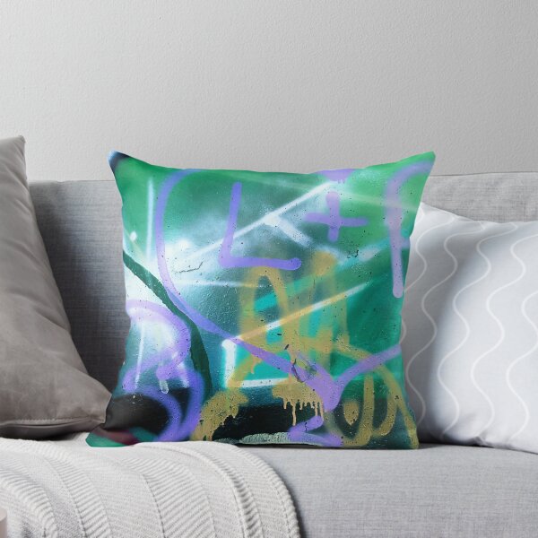 Item preview, Graffiti art abstract graffiti green and black designed and sold by Tropical Blood.