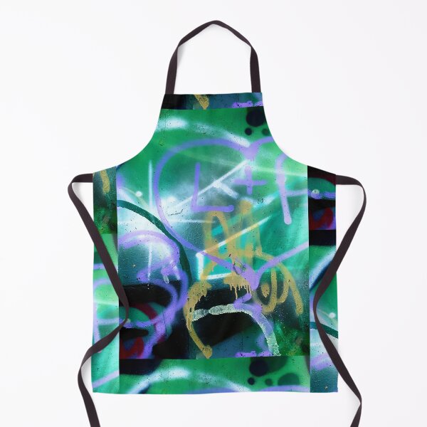 Item preview, Graffiti art abstract graffiti green and black designed and sold by Tropical Blood.