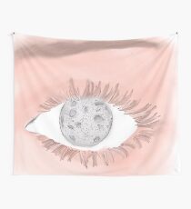 Eyes Are The Size Of The Moon Wall Tapestry