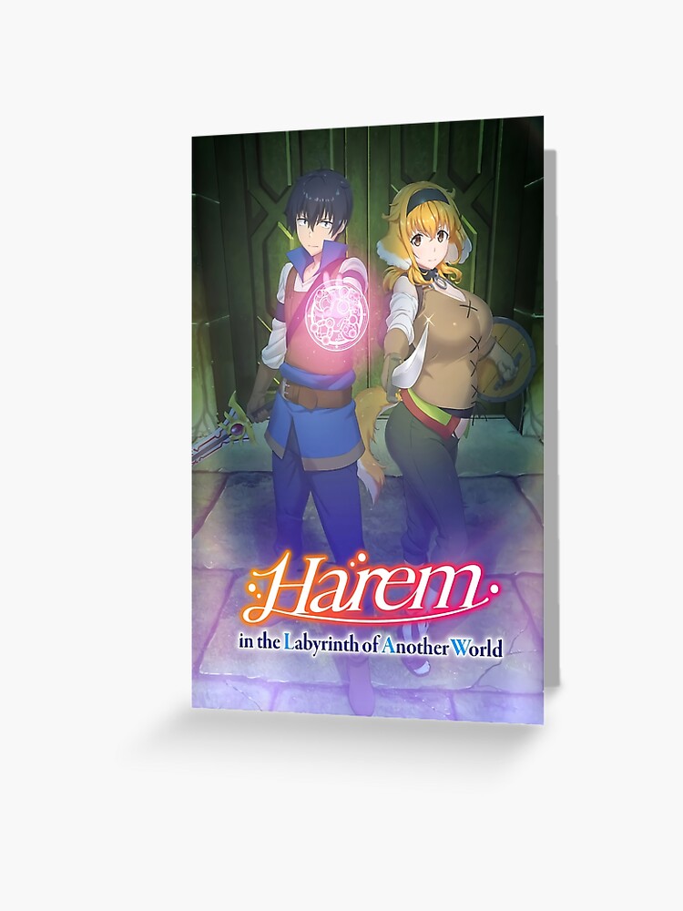 4k] Harem in the labyrinth of another world Greeting Card for