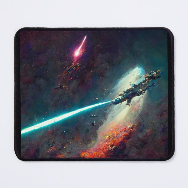 Item preview, Interplanetary Star Fighter Battle Nebula designed and sold by Phillip Venter.