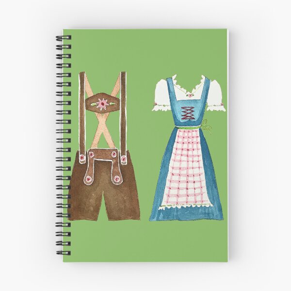 Item preview, Oktoberfest Lederhosen and Dirndl designed and sold by KimberlyShawArt.