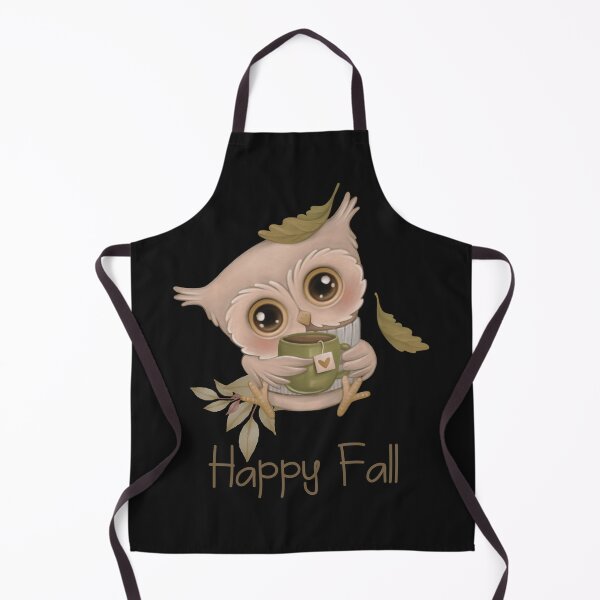 Item preview, Happy Fall Cute Owl designed and sold by HappyLifeCreate.
