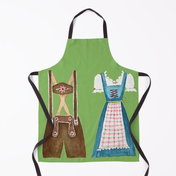 Item preview, Oktoberfest Lederhosen and Dirndl designed and sold by KimberlyShawArt.