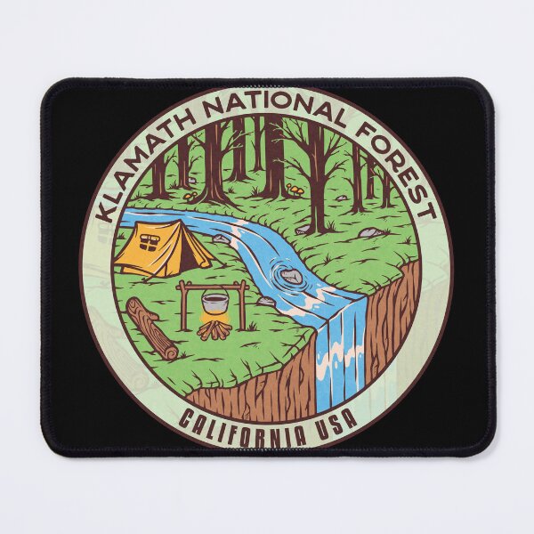 Item preview, Klamath National Forest River Camp designed and sold by JordanHolmes.
