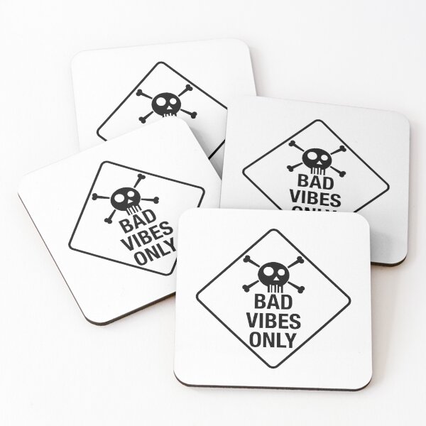 Item preview, Bad Vibes Only - Funny Sign designed and sold by LongTunnel.