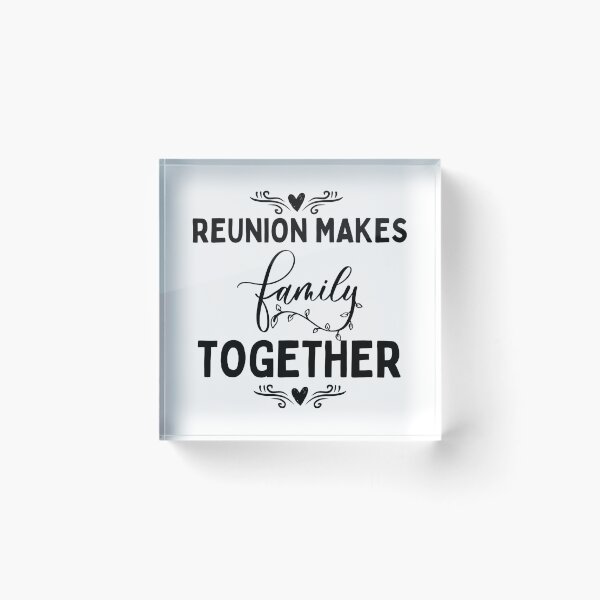 Item preview, Reunion makes family together for men, women and children designed and sold by SaritasShop.