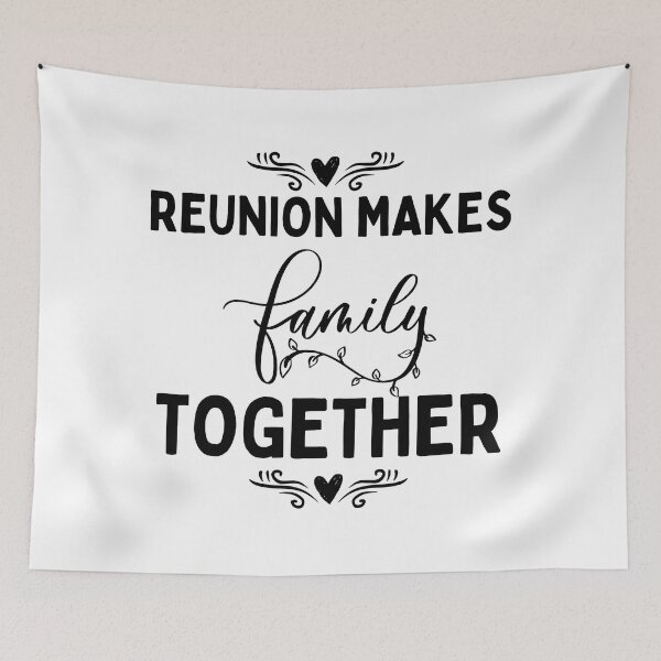 Item preview, Reunion makes family together for men, women and children designed and sold by SaritasShop.