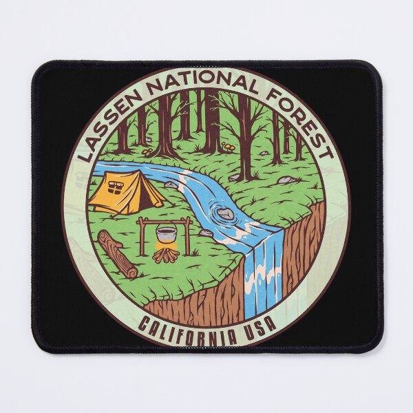 Item preview, Lassen National Forest River Camp designed and sold by JordanHolmes.